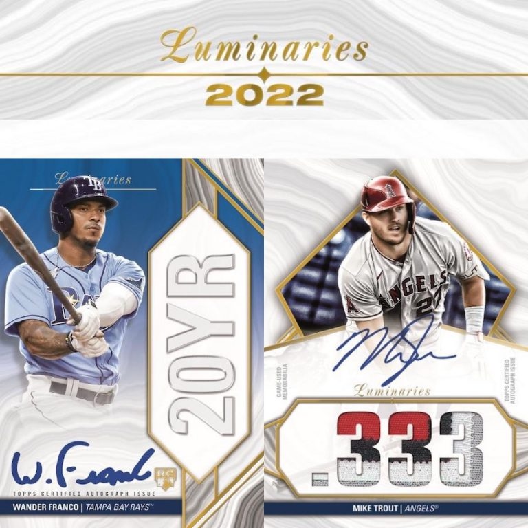 Personal Box Topps Luminaries Baseball Hobby Personal Box Break