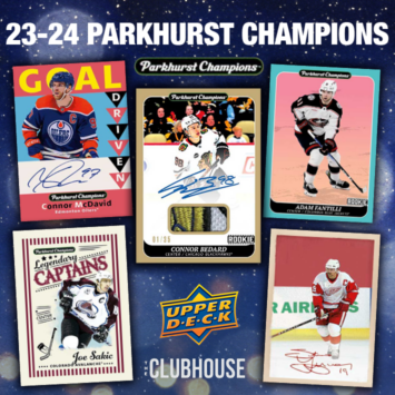 Loaded Serial Closer Parkhurst Champions Hockey Hobby Case