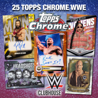 From The Top Rope Topps Chrome Wwe Hobby Delight Random Letter