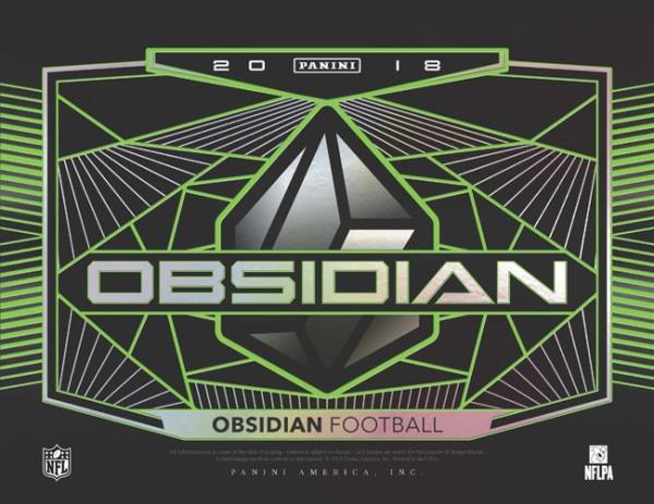 2018 Panini Obsidian Football Case PYT Group Break #3620 – The Clubhouse