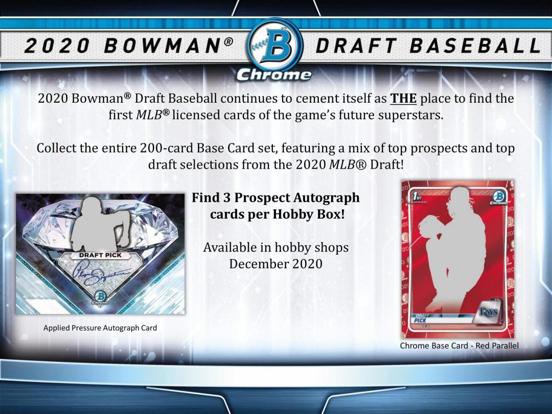 HOT RELEASE 2020 Bowman Draft Hobby Jumbo Case PICK YOUR TEAM Group