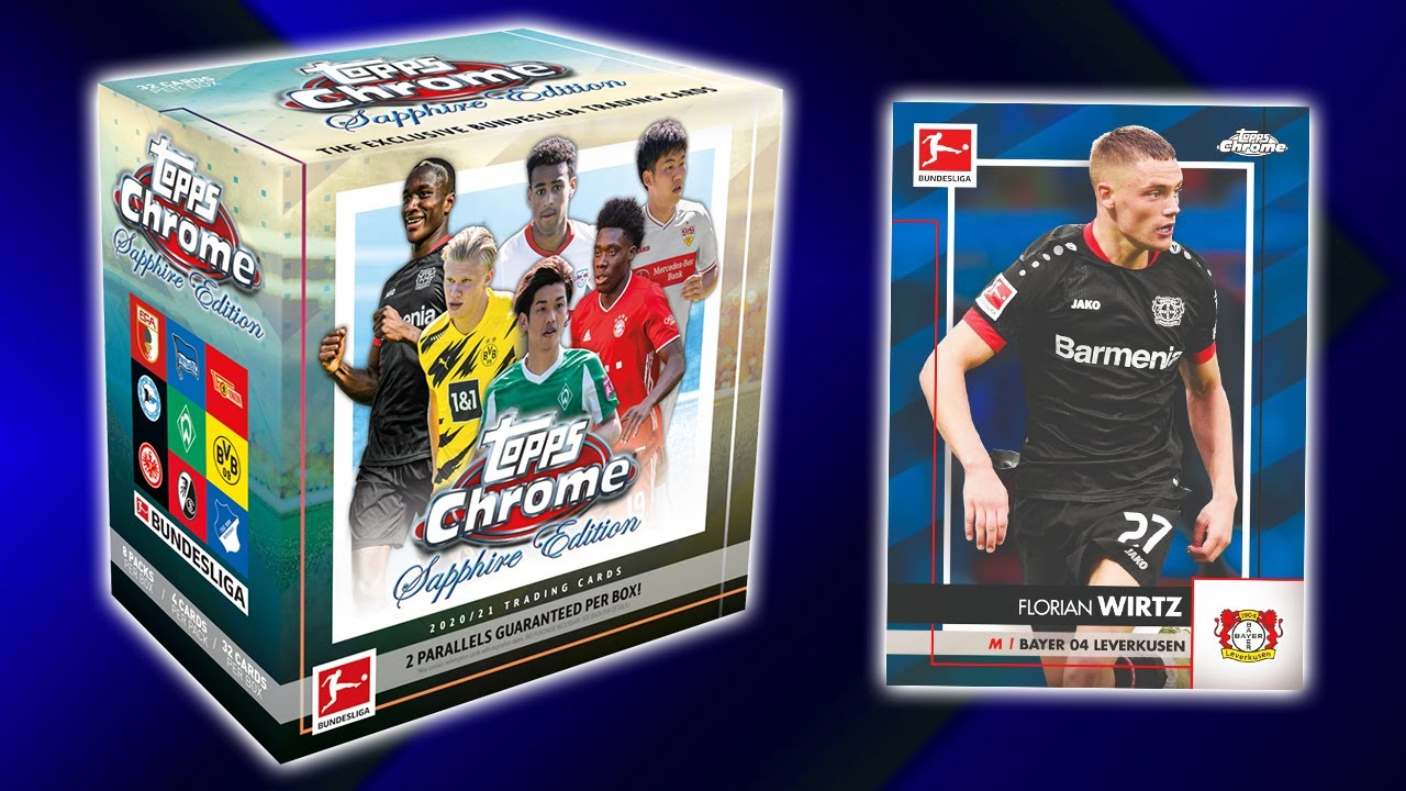 Topps Bundesliga Chrome Sapphire Soccer on sale Hobby Box