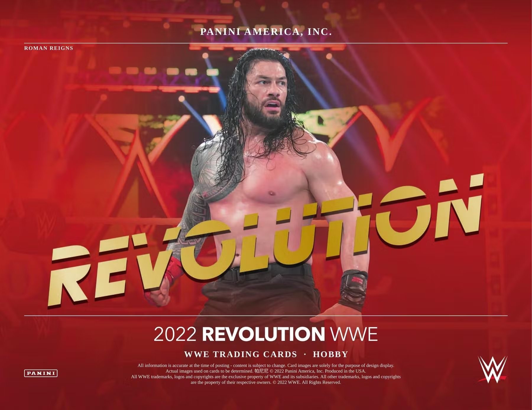 GB8000 CELEBRATION 2022 Panini WWE Revolution Case RANDOM WRESTLER