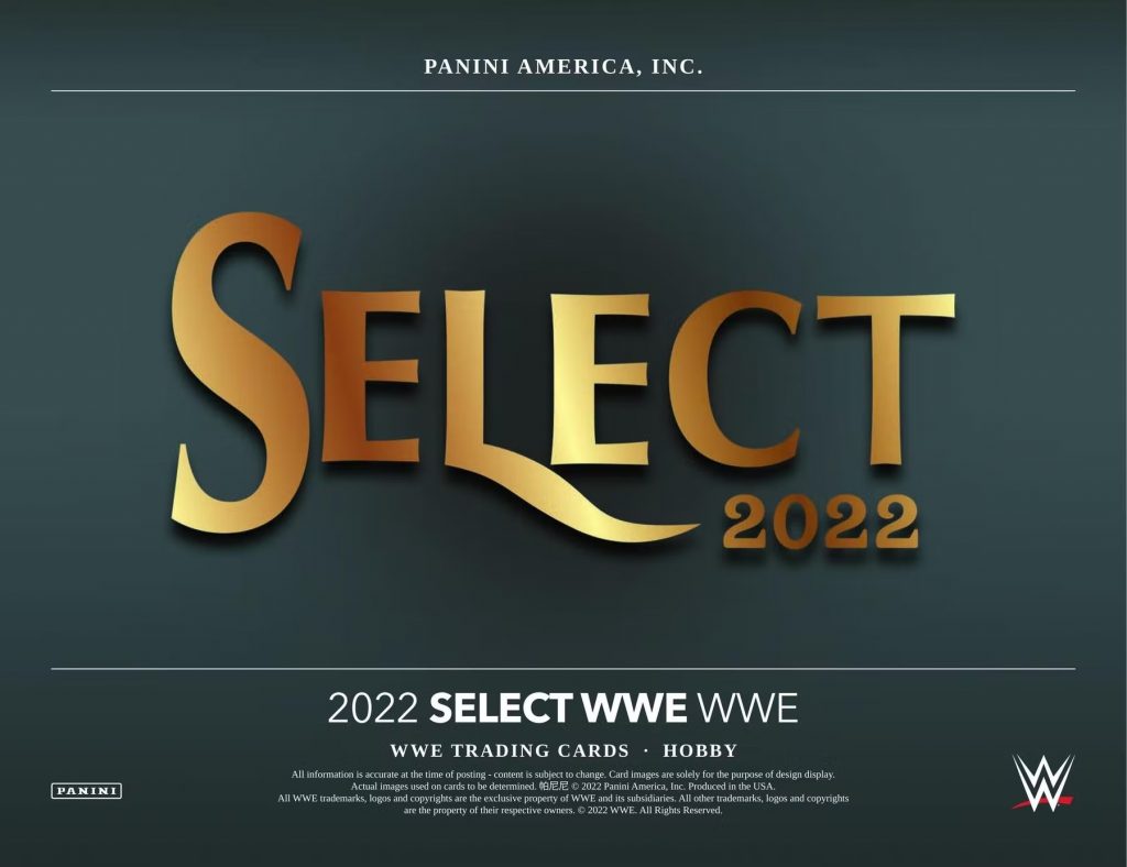 MONDAY NIGHT RAW 2022 Panini WWE Select Hobby 1/2 Case RANDOM