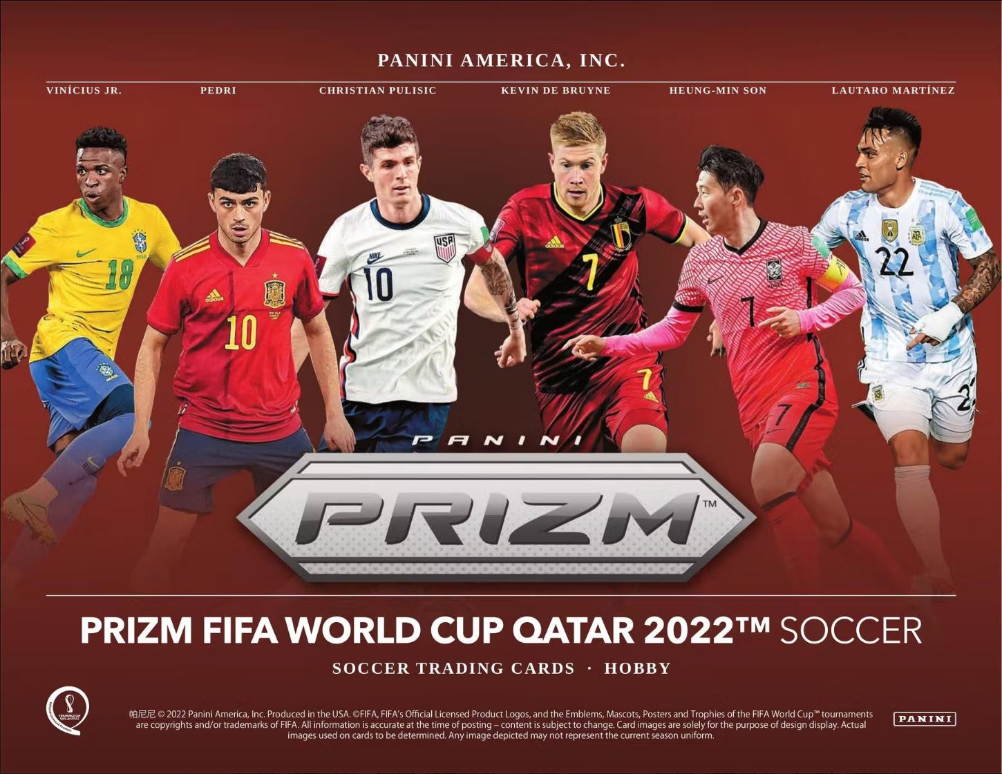 PERSONAL BOX 2022 Panini Prizm World Cup Soccer Personal Box Break