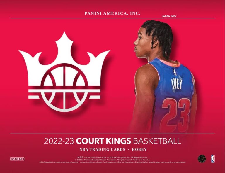 FINAL CASE 202223 Panini Court Kings Hobby Basketball 1/2 Case