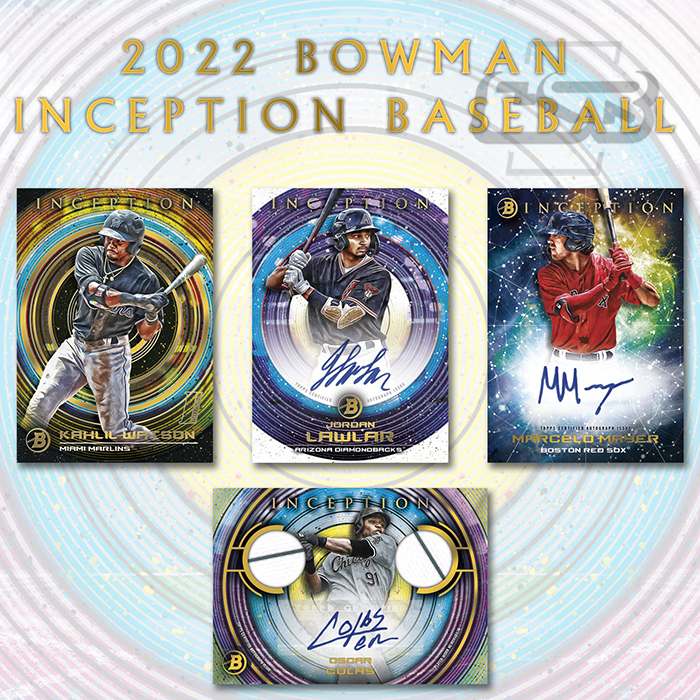 RELEASE DAY 2022 Bowman Inception Baseball 1/2 Case RANDOM TEAM Group