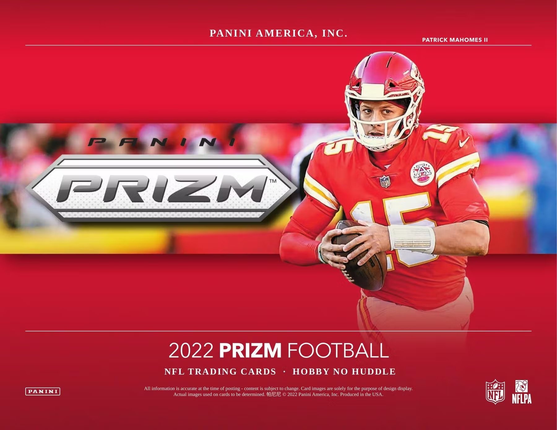 NEW RELEASE 2022 Panini Prizm No Huddle Football 1/4 Case PICK YOUR