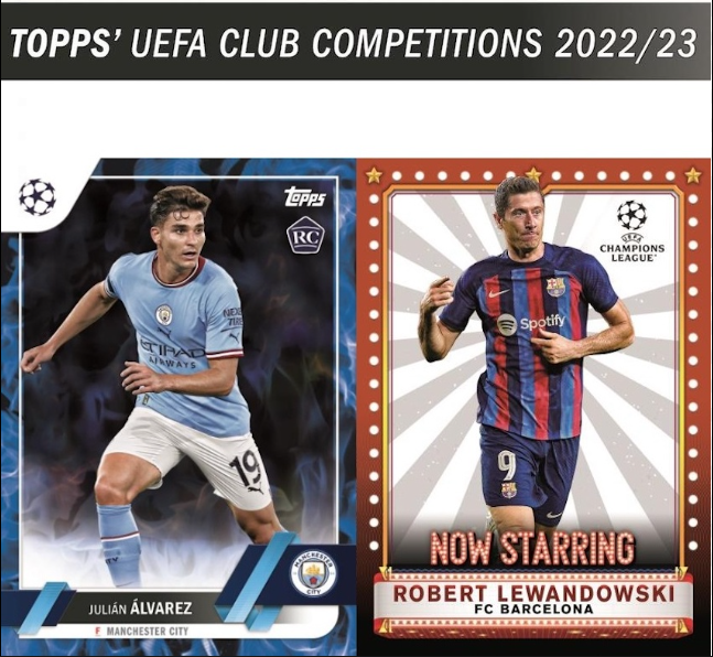 RELEASE DAY 202223 Topps UEFA Club Competitions Soccer Case RANDOM