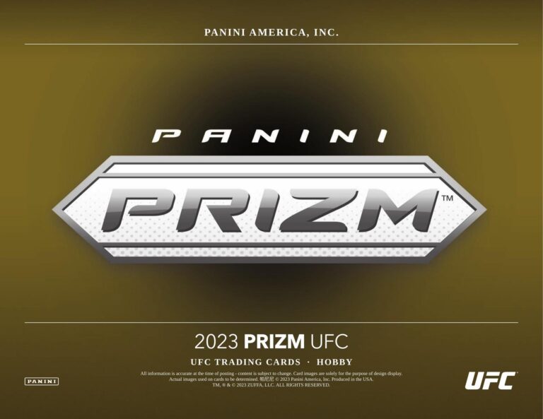 HASBULLA MANIA 2023 Panini UFC Prizm FOTL, Hobby & Undercard RANDOM