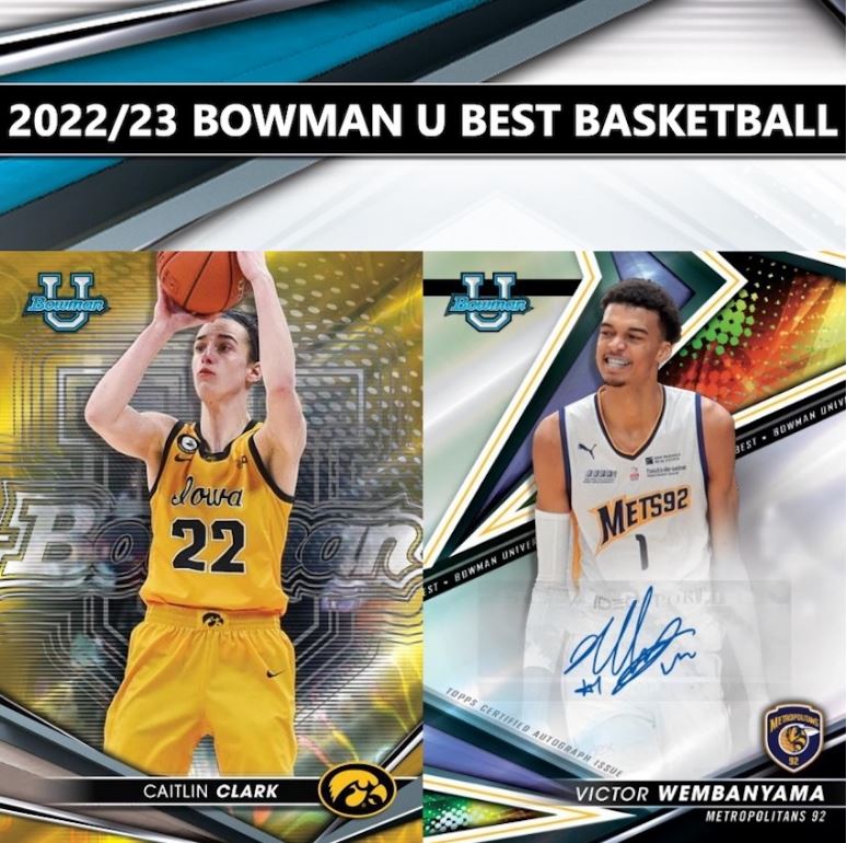 HOT RELEASE 202223 Bowman’s Best Basketball Hobby Case RANDOM LETTER