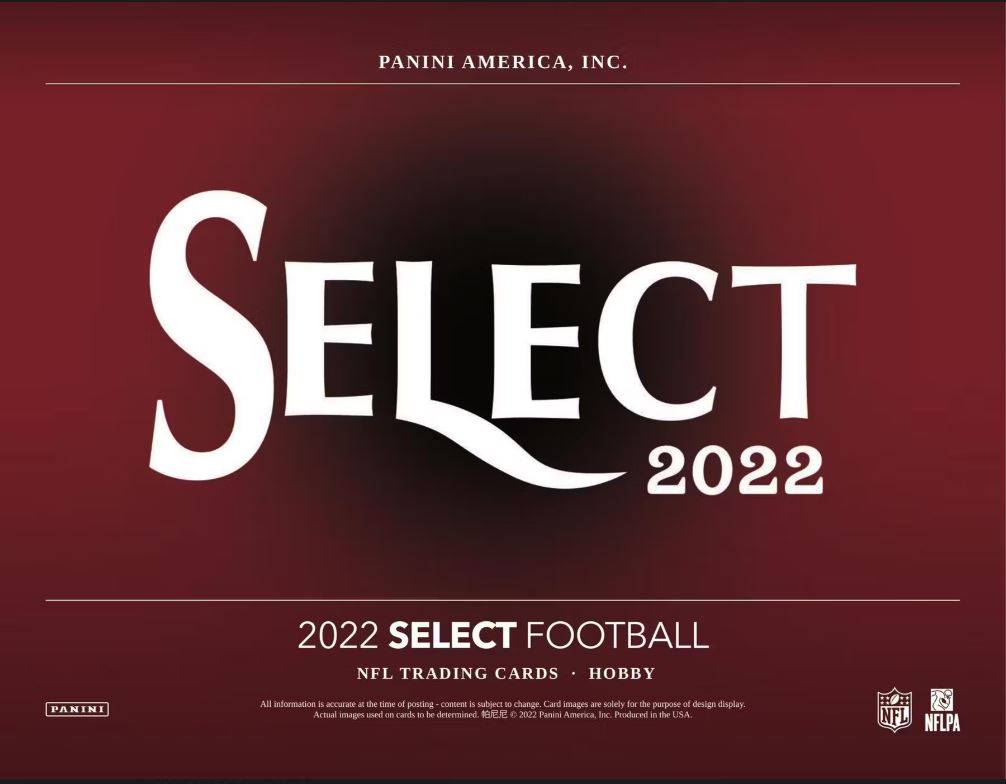 RELEASE DAY 2022 Panini Select Football 1/2 Case PICK YOUR TEAM Group