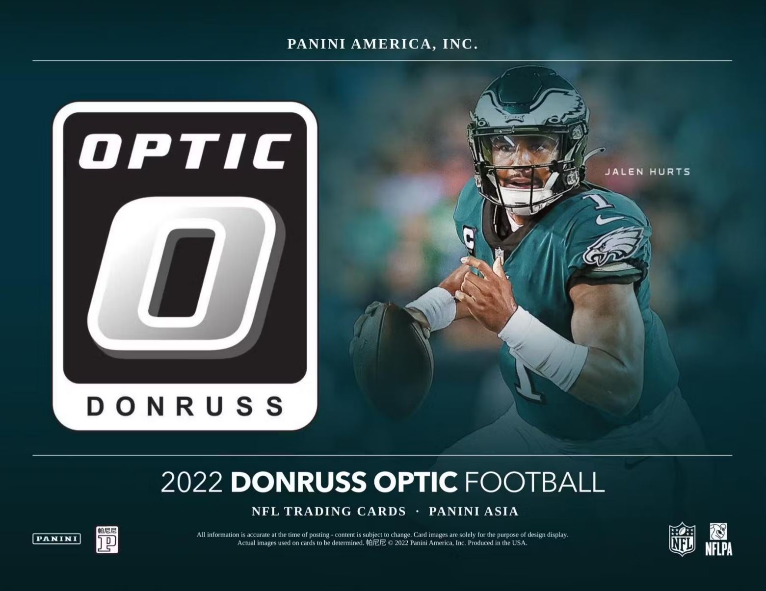 RARE RELEASE BONUS BREAK 2022 Panini Optic Football Asia Tmall 20Box