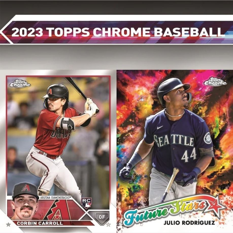RARE RELEASE : 2023 Topps Chrome Breakers Delight Baseball Case PICK ...
