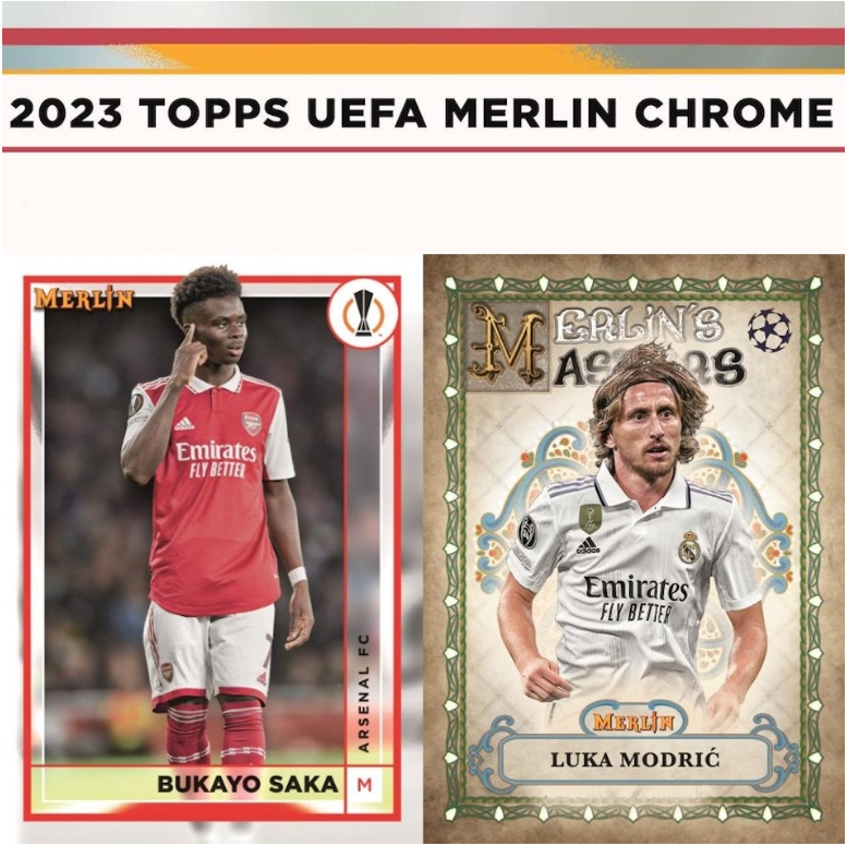 INSANE PRODUCT 202223 Topps Merlin Chrome UEFA Soccer Case RANDOM