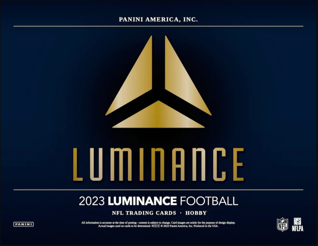 RELEASE DAY 2023 Panini Luminance Football 1/2 Case PICK YOUR TEAM