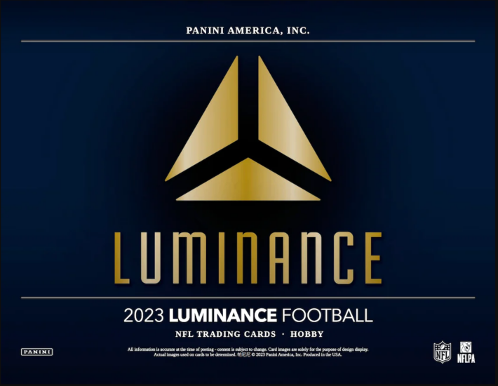 FINAL CASE 2023 Panini Luminance Football 1/2 Case PICK YOUR TEAM