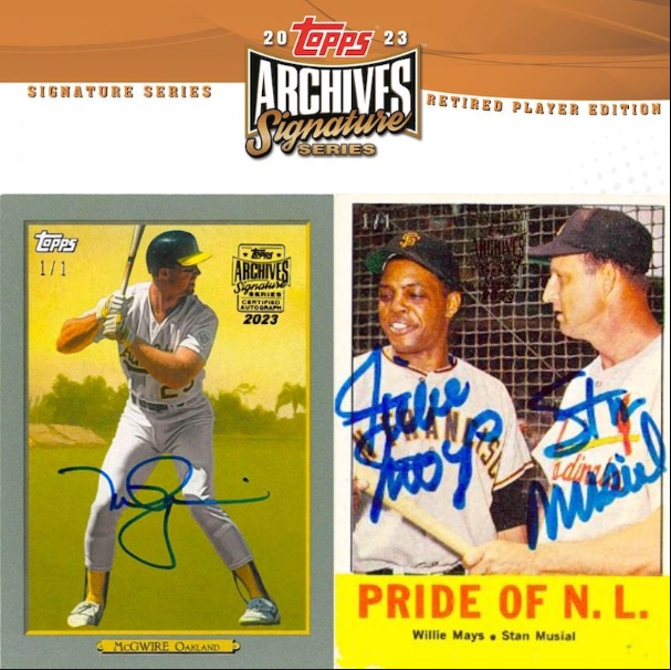 2022 Topps Archives Signature Series Retired Player Edition