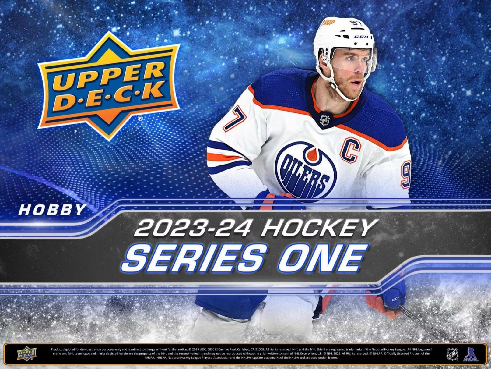 RELEASE DAY 202324 Upper Deck Series 1 Hockey DOUBLE Case PICK YOUR