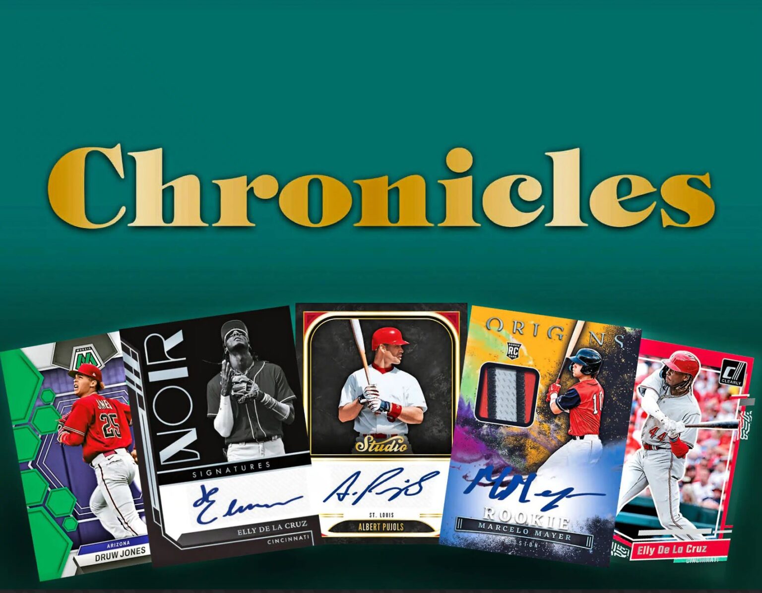 RELEASE DAY 2023 Panini Chronicles Baseball Hobby MASTER Case PICK