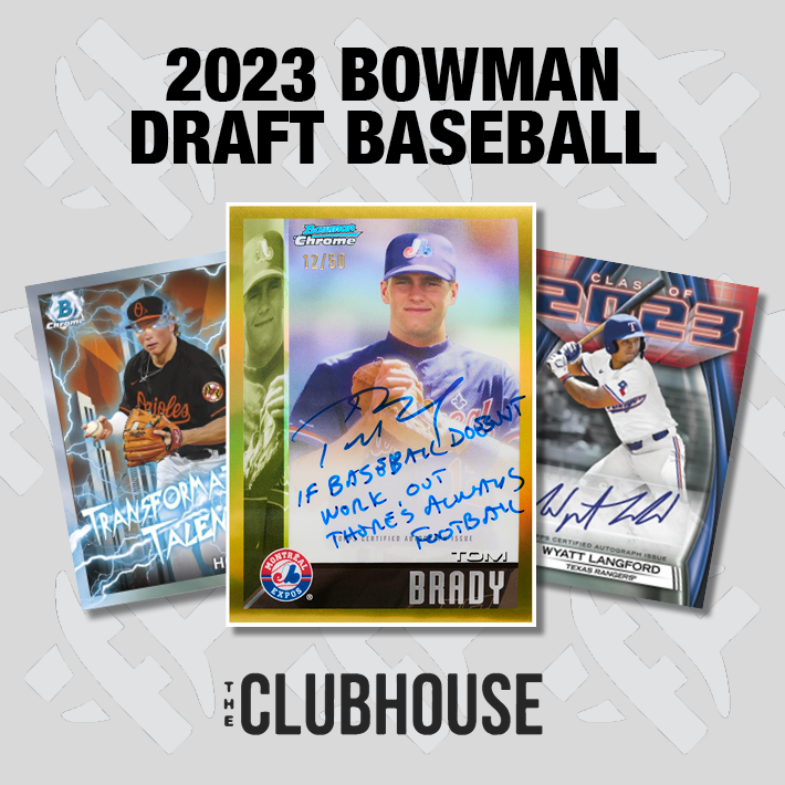 HOT RELEASE 2023 Bowman Draft HTA/Choice Baseball Case RANDOM