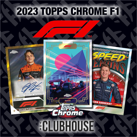 HYBRID SERIAL # CLOSER : 2023 Topps Chrome Formula 1 PICK YOUR DRIVER Group Break #11978 + SERIAL SWEEP GIVEAWAY