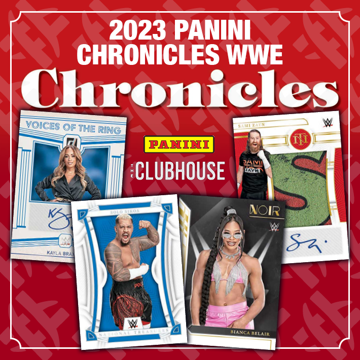 FINAL BOXES : 2023 Panini Chronicles WWE 1/2 Case RANDOM LETTER Group ...