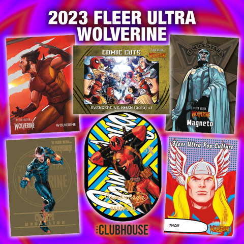 FINAL BOXES : 2024 Fleer Ultra Marvel Wolverine Hobby 1/2 Case RANDOM LETTER Group Break #12004