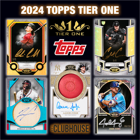 CRAZY HITTIES : 2024 Topps Tier One Baseball Case PICK YOUR TEAM Group Break #12012 + THE ULTIMATE BASEBALL EXPERIENCE