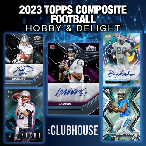 SCORCHING HOT : 2023 Topps Composite Football Delight 1/2 Case RANDOM TEAM Group Break #12212