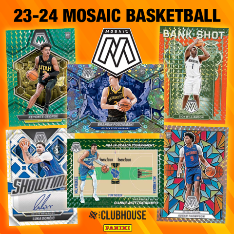 STEAL DEAL : 2023-24 Panini Mosaic Fast Break Basketball RANDOM TEAM Group Break #12213