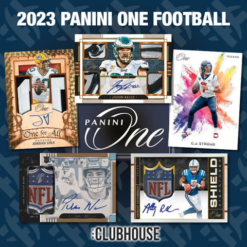 FRESH CASE : 2023 Panini One Football PICK YOUR TEAM Group Break #12247