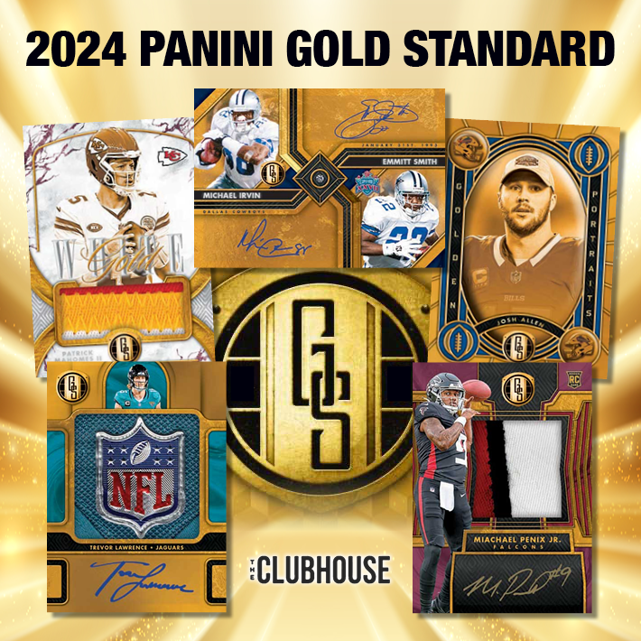 GOLD STRIKE : 2024 Panini Gold Standard Football 1/2 Case RANDOM TEAM Group Break #12260