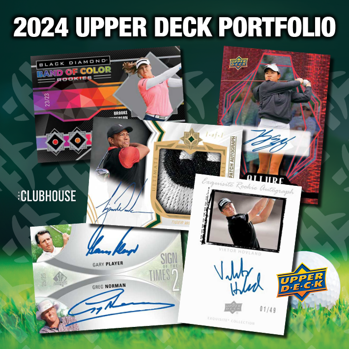 HOLE IN ONE : 2024 Upper Deck Portfolio Golf Case RANDOM LETTER Group Break #12297