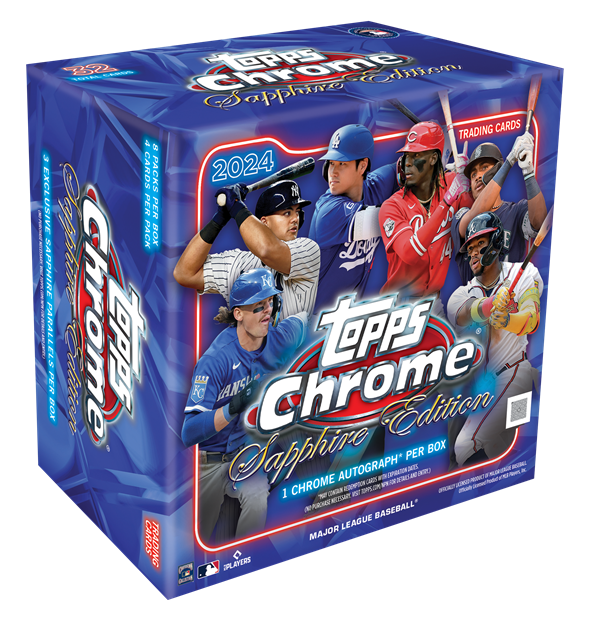 WORLD SERIES GEM : 2024 Topps Chrome Sapphire Baseball RANDOM TEAM Group Break #12416