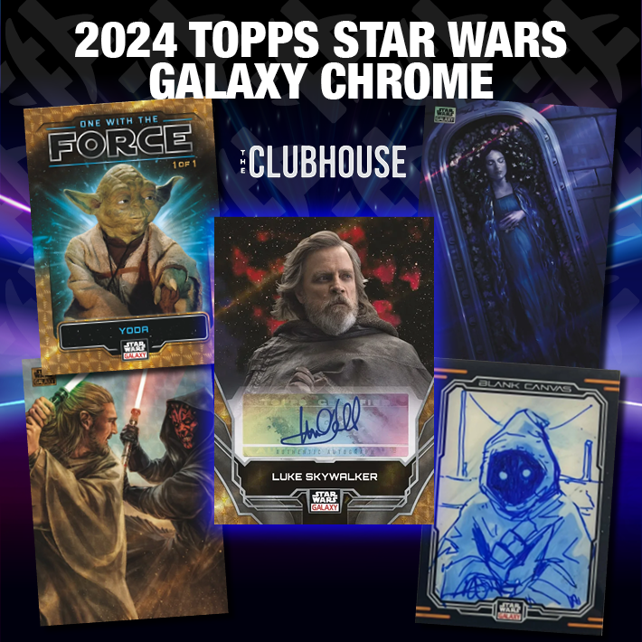 HOT NEW RELEASE : 2024 Topps Star Wars Galaxy Chrome 1/2 Case NUMBER STYLE Group Break #12473