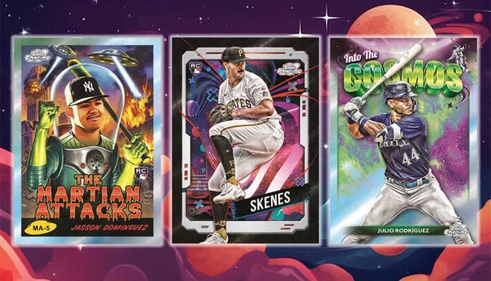 OUT OF THIS WORLD: 2024 Topps Cosmic Chrome Baseball 1/2 Case PICK YOUR TEAM Group Break #12355