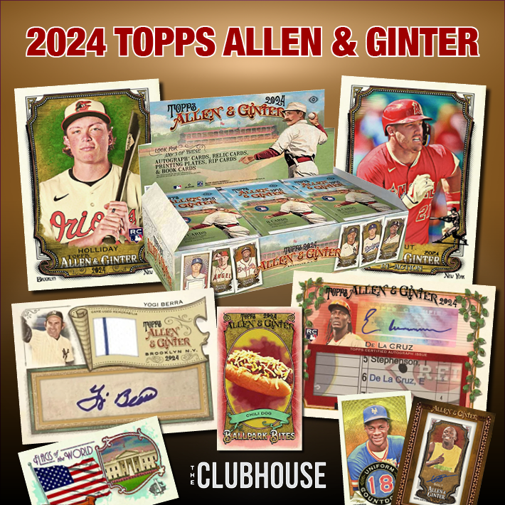 SCORCHING HOT : 2024 Topps Allen & Ginter Baseball Hobby Case PICK YOUR TEAM Group Break #12423