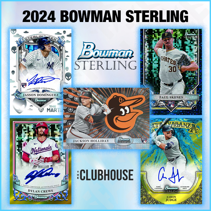 FINAL CASE : 2024 Bowman Sterling Baseball 1/2 Case PICK YOUR TEAM Group Break #12343