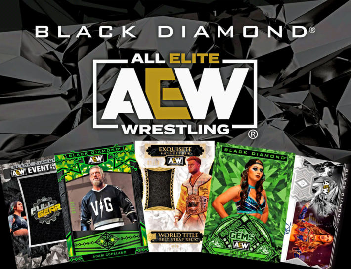 RELEASE DAY : 2024 Upper Deck AEW Black Diamond Case SERIAL NUMBER Group Break #12536