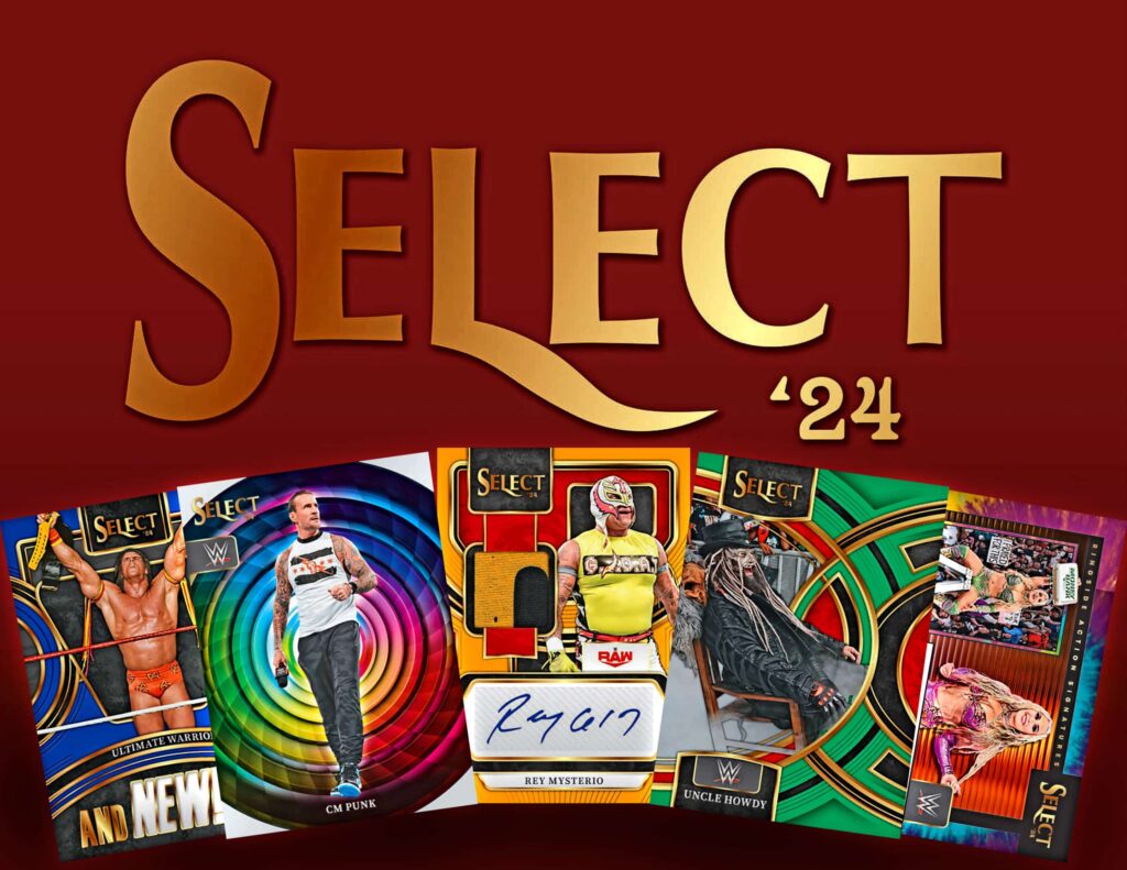 Top Rope 2024 Panini Select Wwe Random Letter 1 2 Case Group Break 12474 The Clubhouse