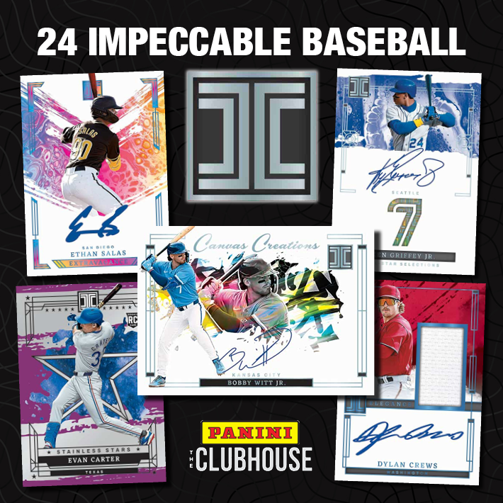 RELEASE DAY : 2024 Panini Impeccable Baseball Case RANDOM TEAM Group Break #12475