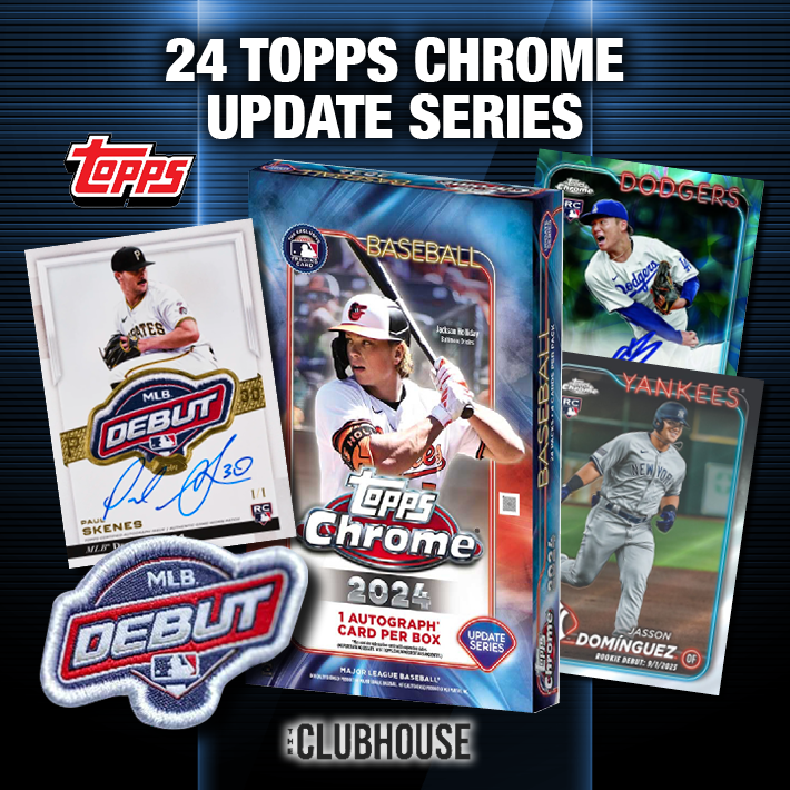 RELEASE DAY : 2024 Topps Chrome Update Hobby Baseball Case RANDOM TEAM Group Break #12476