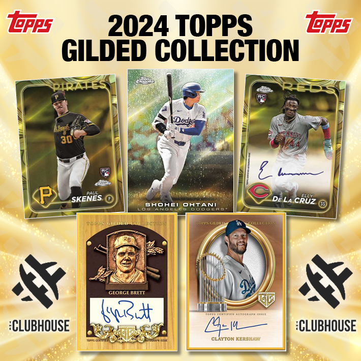 RUN IT BACK : 2024 Topps Gilded Collection Baseball Case PICK YOUR TEAM Group Break #12526