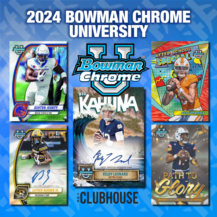 BLACK FRIDAY FANTASY BREAKS : 2024 Bowman Chrome U Football Hobby Case NUMBER STYLE Group Break #12544 + FANTASY BREAK GIVEAWAY