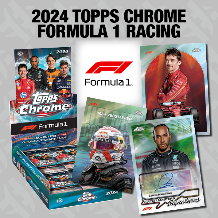 RELEASE DAY : 2024 Topps Formula 1 Chrome Case RANDOM TEAM Group Break #12517