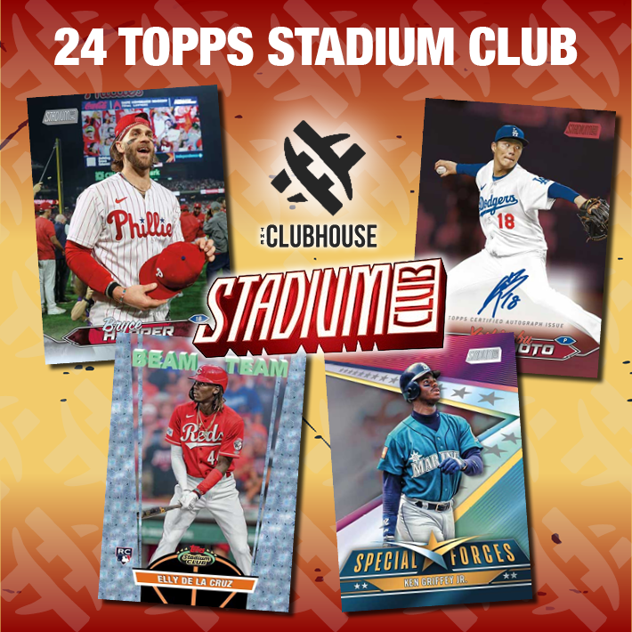 RELEASE DAY : 2024 Topps Stadium Club Hobby Baseball Case PICK YOUR TEAM Group Break #12451