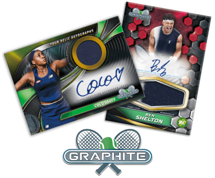 RELEASE DAY : 2024 Topps Graphite Tennis Hobby Case RANDOM LETTER Group Break #12614