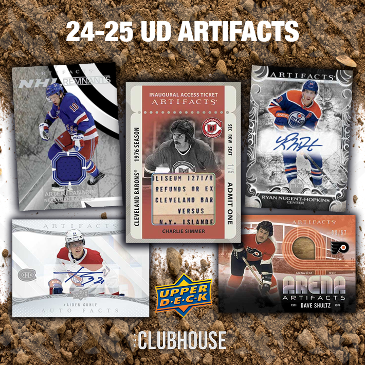 LORD STANLEY : 2024-25 Upper Deck Artifacts Hockey 20-Box MASTER Case PICK YOUR TEAM Group Break #12592