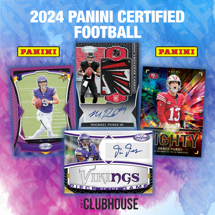 RELEASE DAY : 2024 Panini Certified Football 1/2 Case RANDOM TEAM Group Break #12567